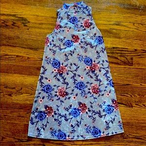 Velvet Sleeveless Dress